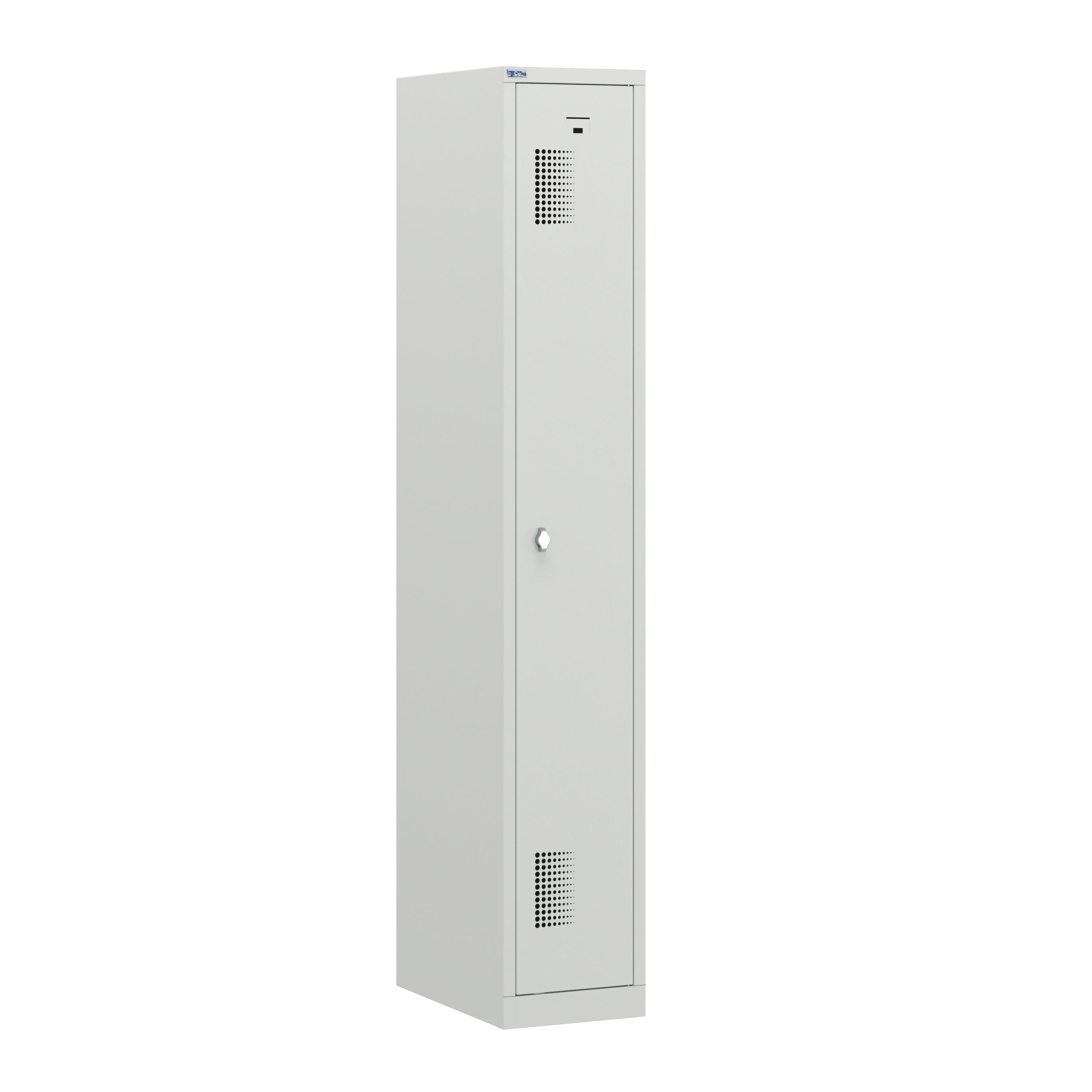 NH Series 1-Tier Premium Steel Locker with Front Vents, Heavy Duty