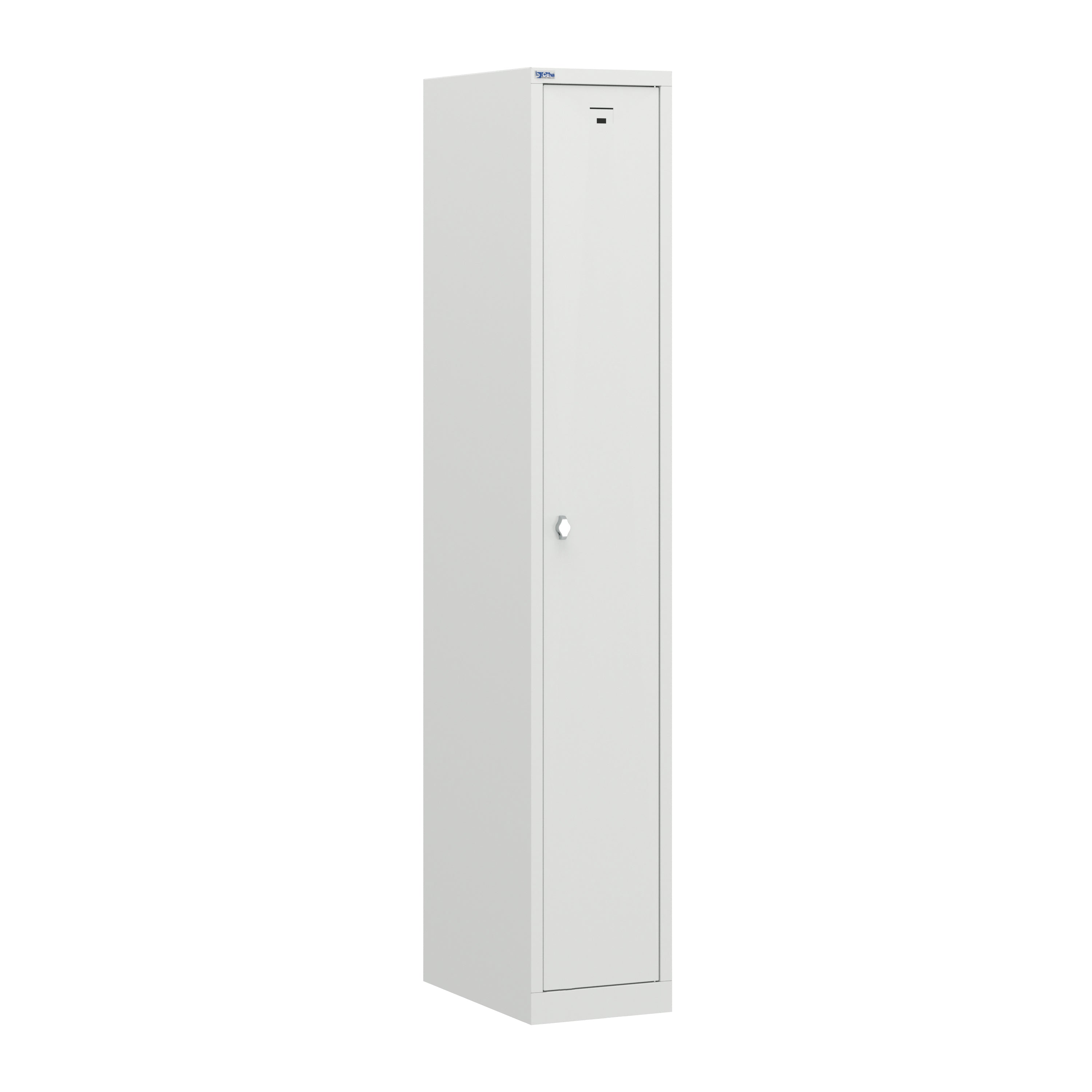 PH Series Premium Steel 1-Tier Lockers, Rear Ventilated, Name Plate Holder