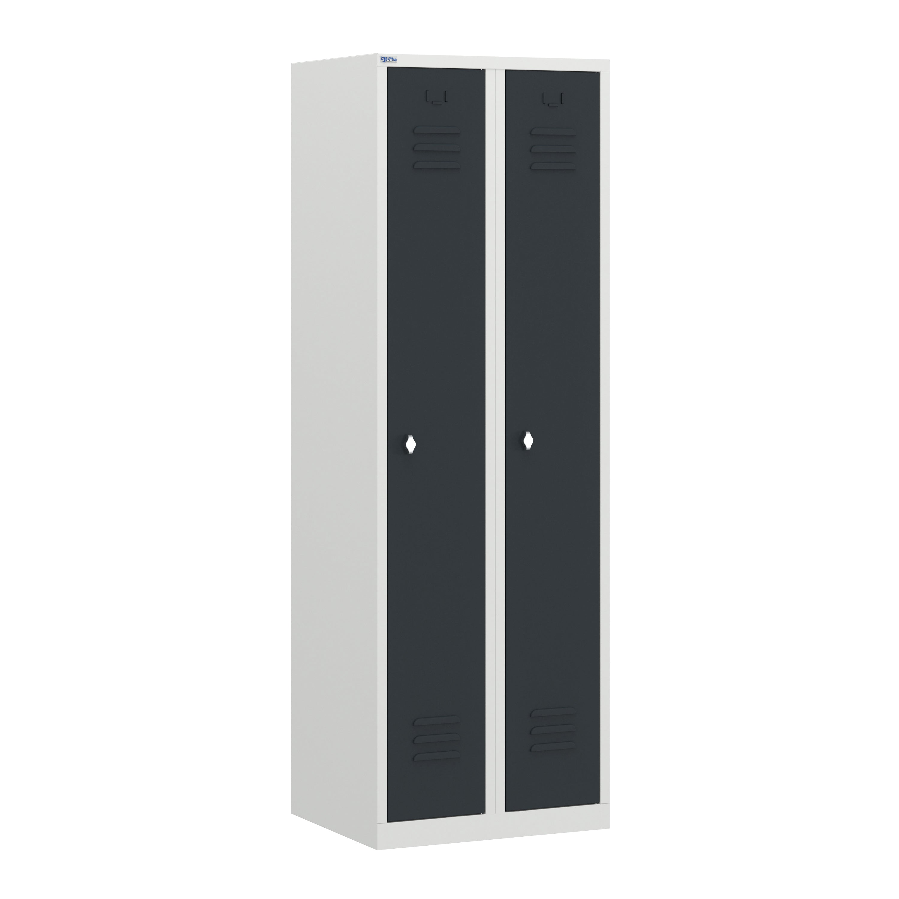 RH Series, Commercial Grade Steel 1-Tier Locker, Louver Vents, Banks of 1, 2, 3, or 4