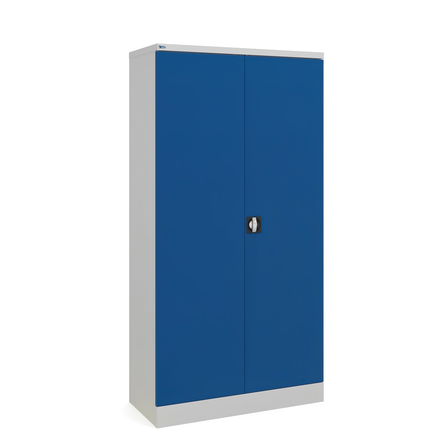 BDM Metal Storage Cabinet – Flat-Pack Design with 4 Adjustable Shelves, Locking Doors, Heavy-Duty Storage
