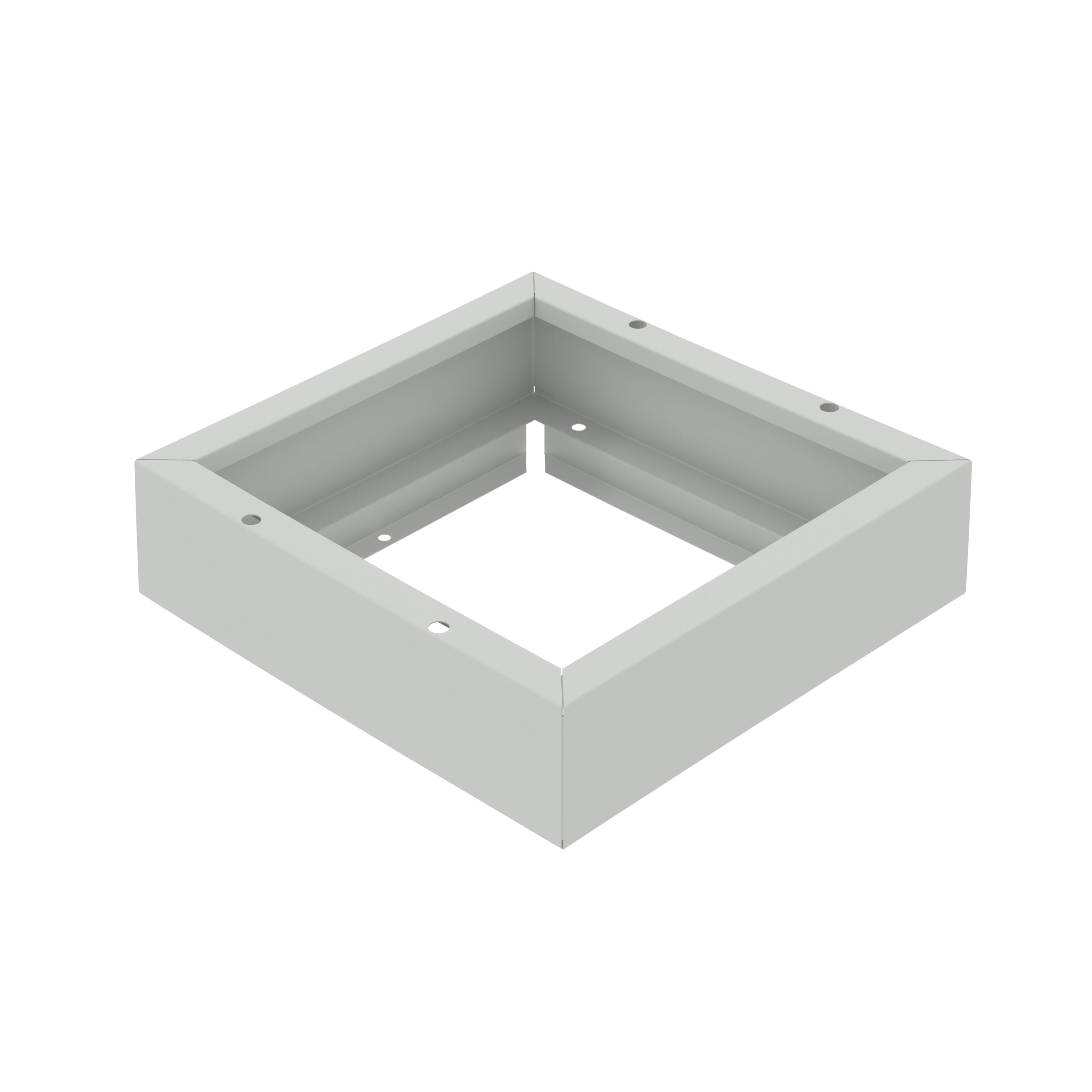 Base Plinth for Cube Lockers, Locker Legs, Modular Accessory, Powder Coated Steel