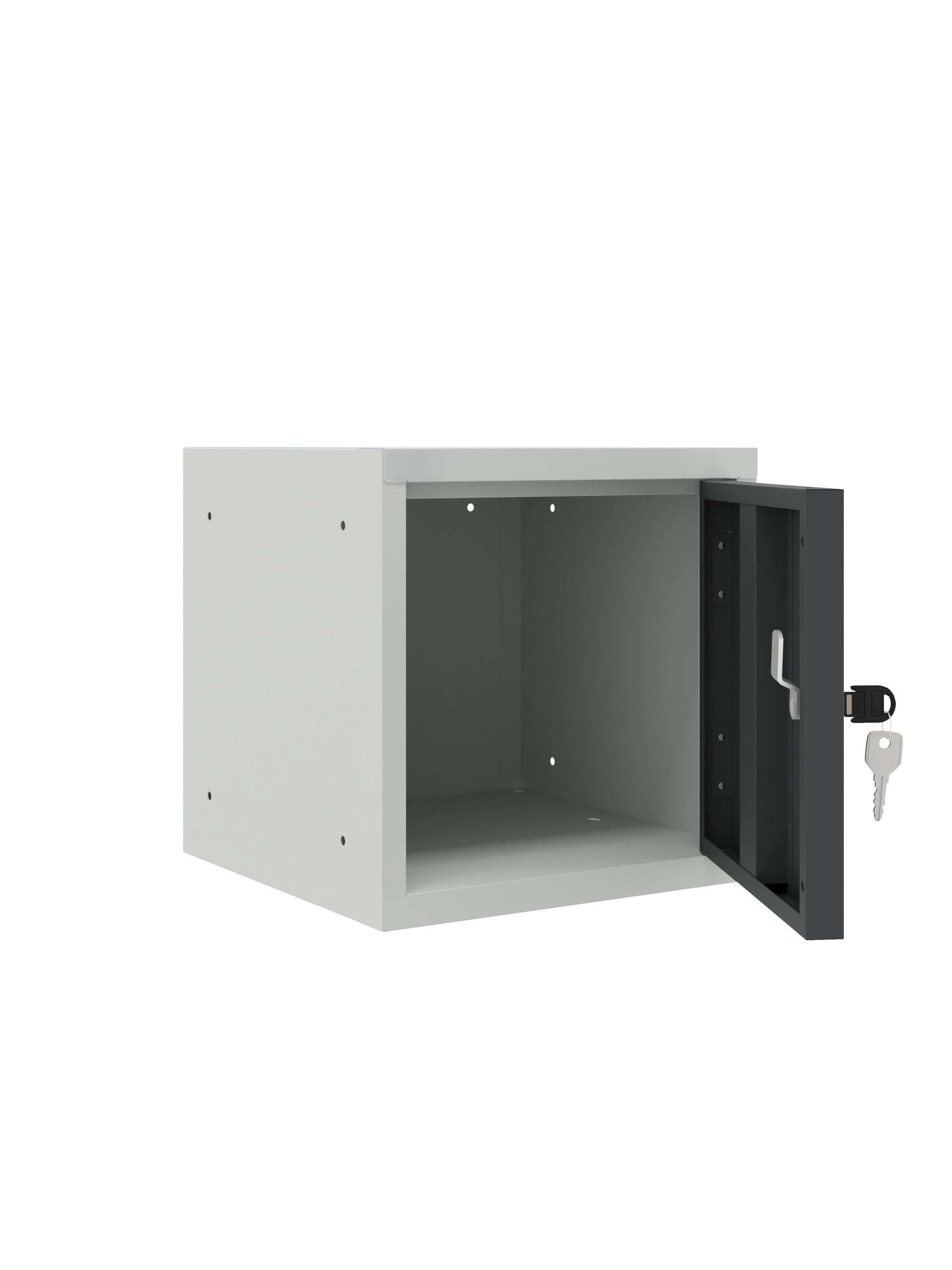 Stackable 12'' Cube Lockers, OKK Series, Lockable, Multi-Color