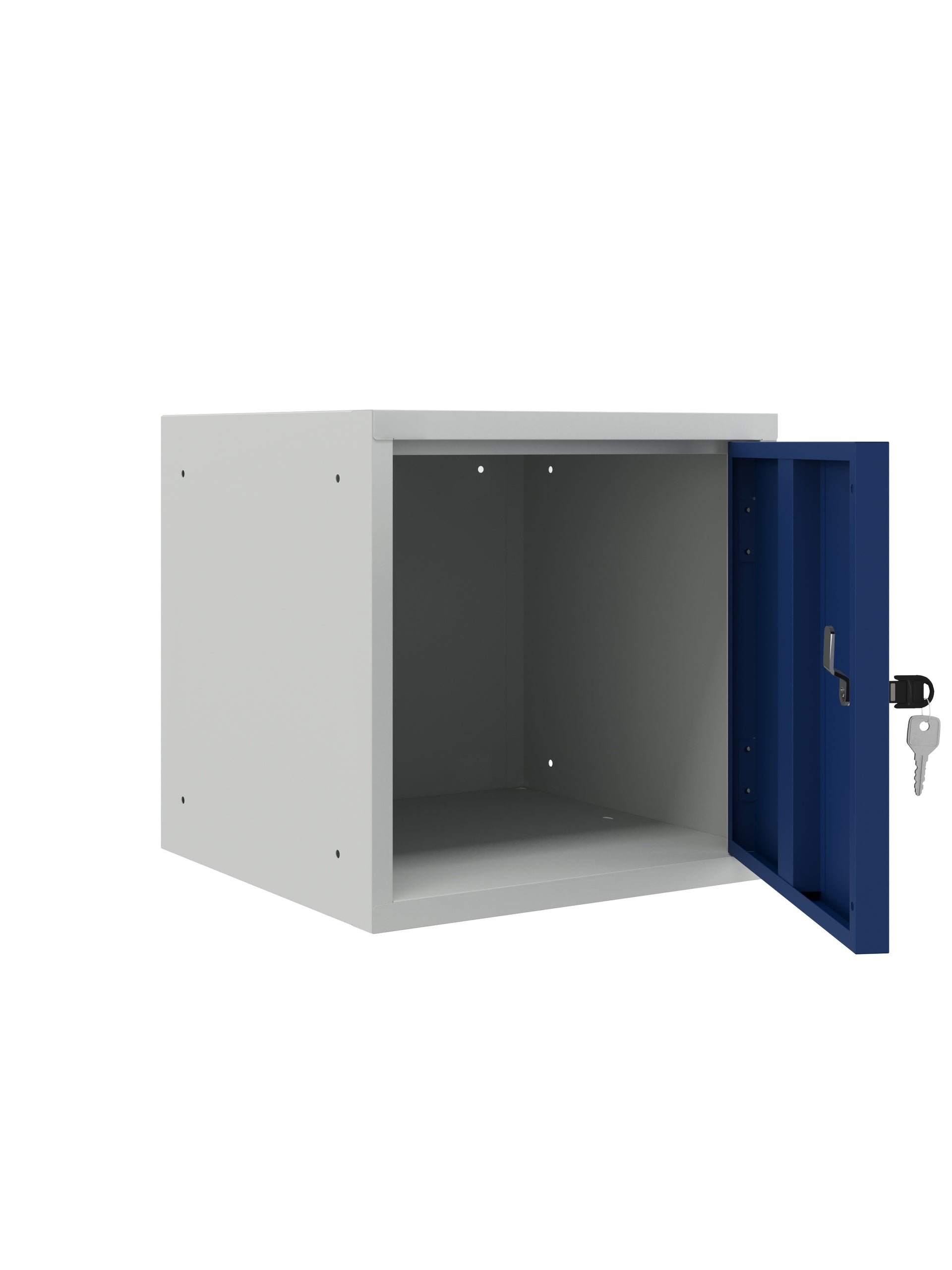 15'' Stackable Cube Lockers, OKK Series, Lockable, Multi-Color