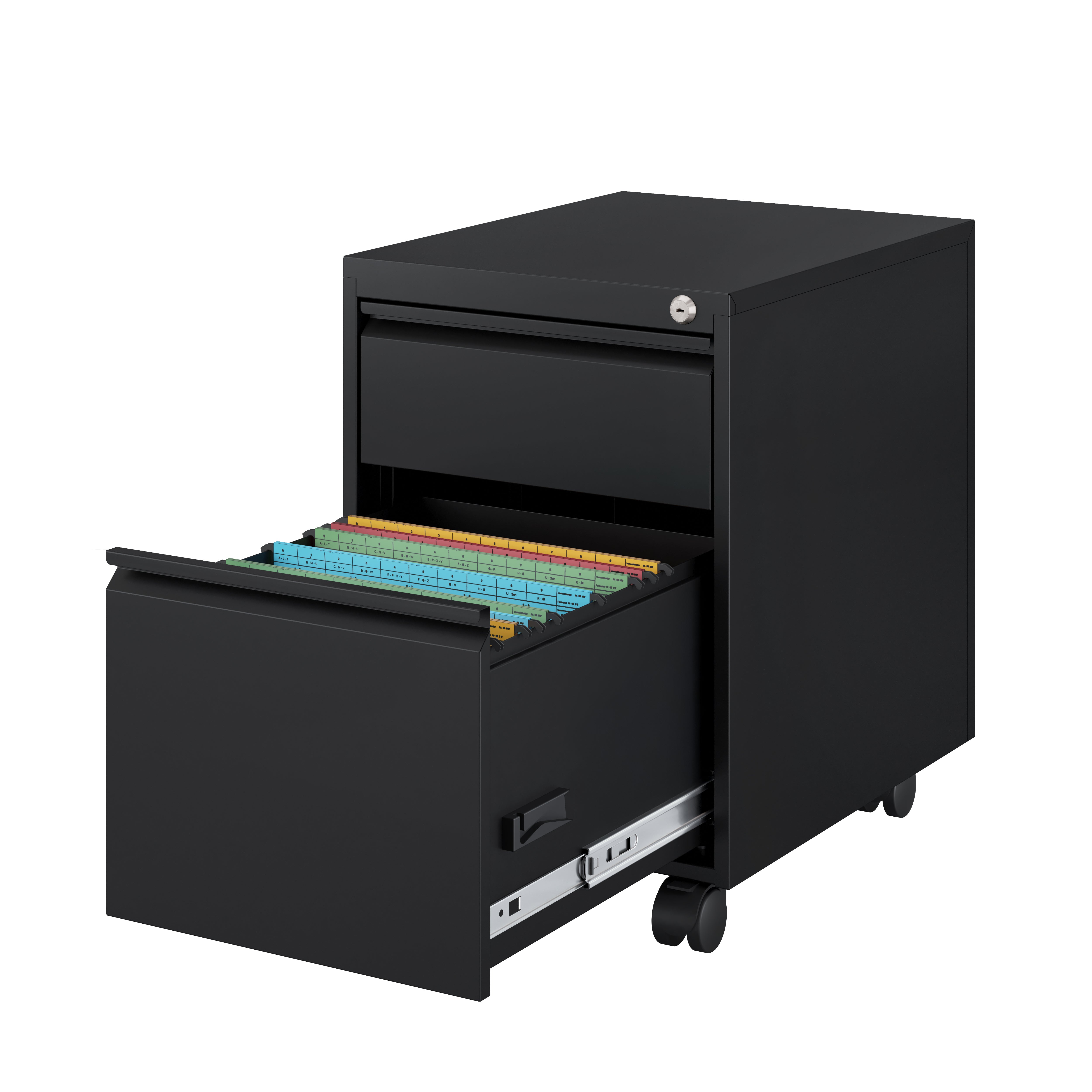 Mobile Pedestal – Lockable Drawers, Box File, Multiple Color Options | MKGR