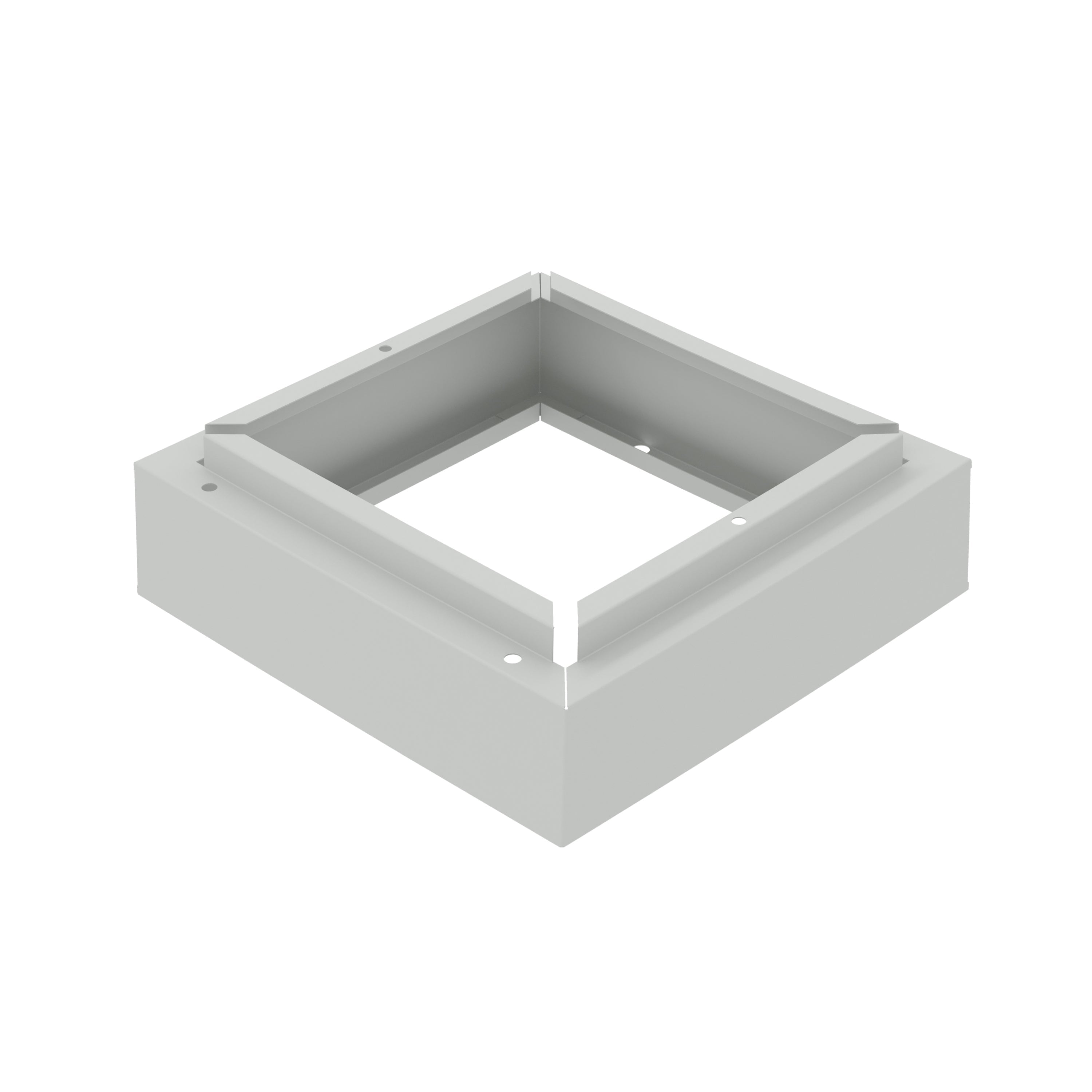 Base Plinth for Cube Lockers, Locker Legs, Modular Accessory, Powder Coated Steel