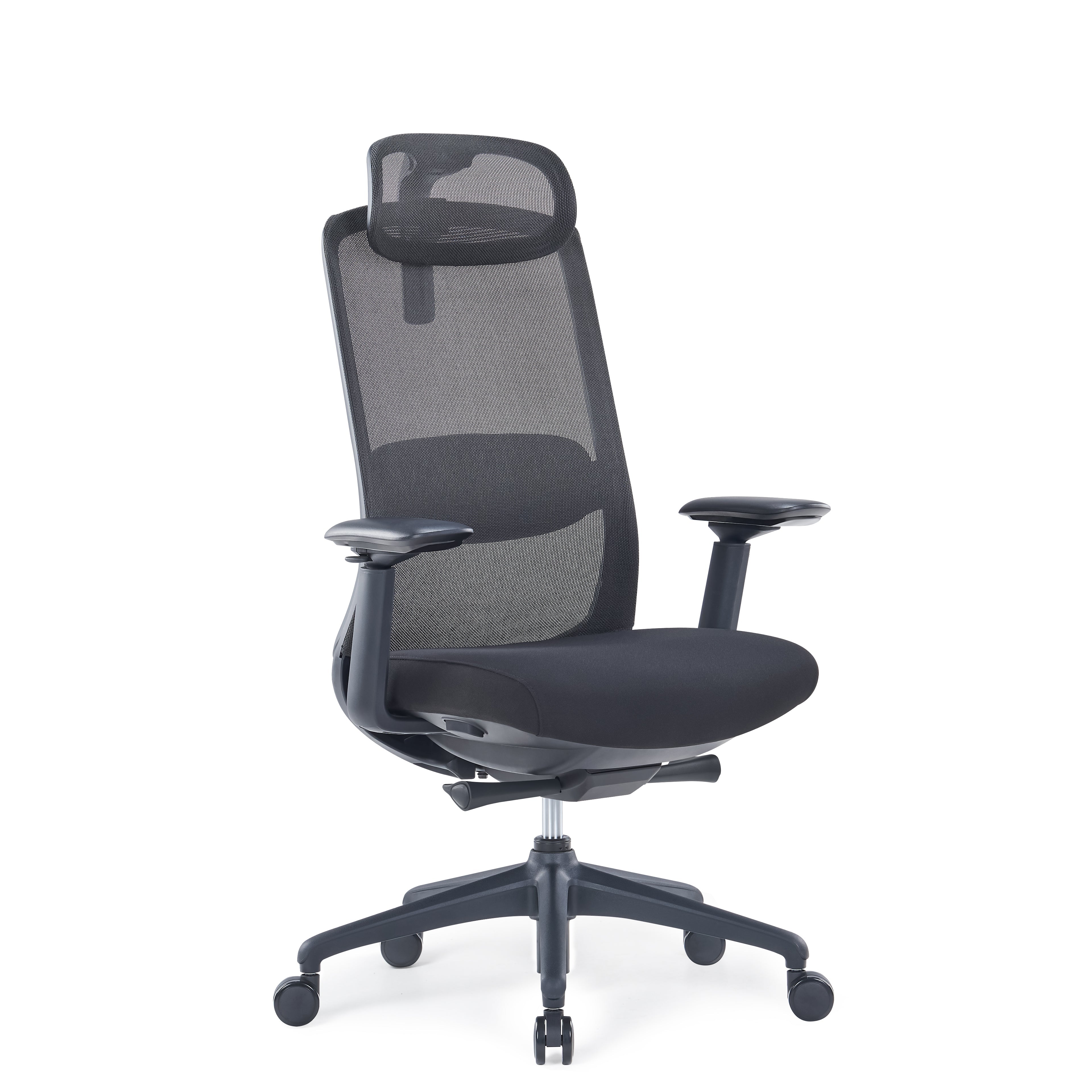 ARES Ergonomic Chair – 4D Armrests, Dynamic Support, Certified Comfort (Quick Ship)