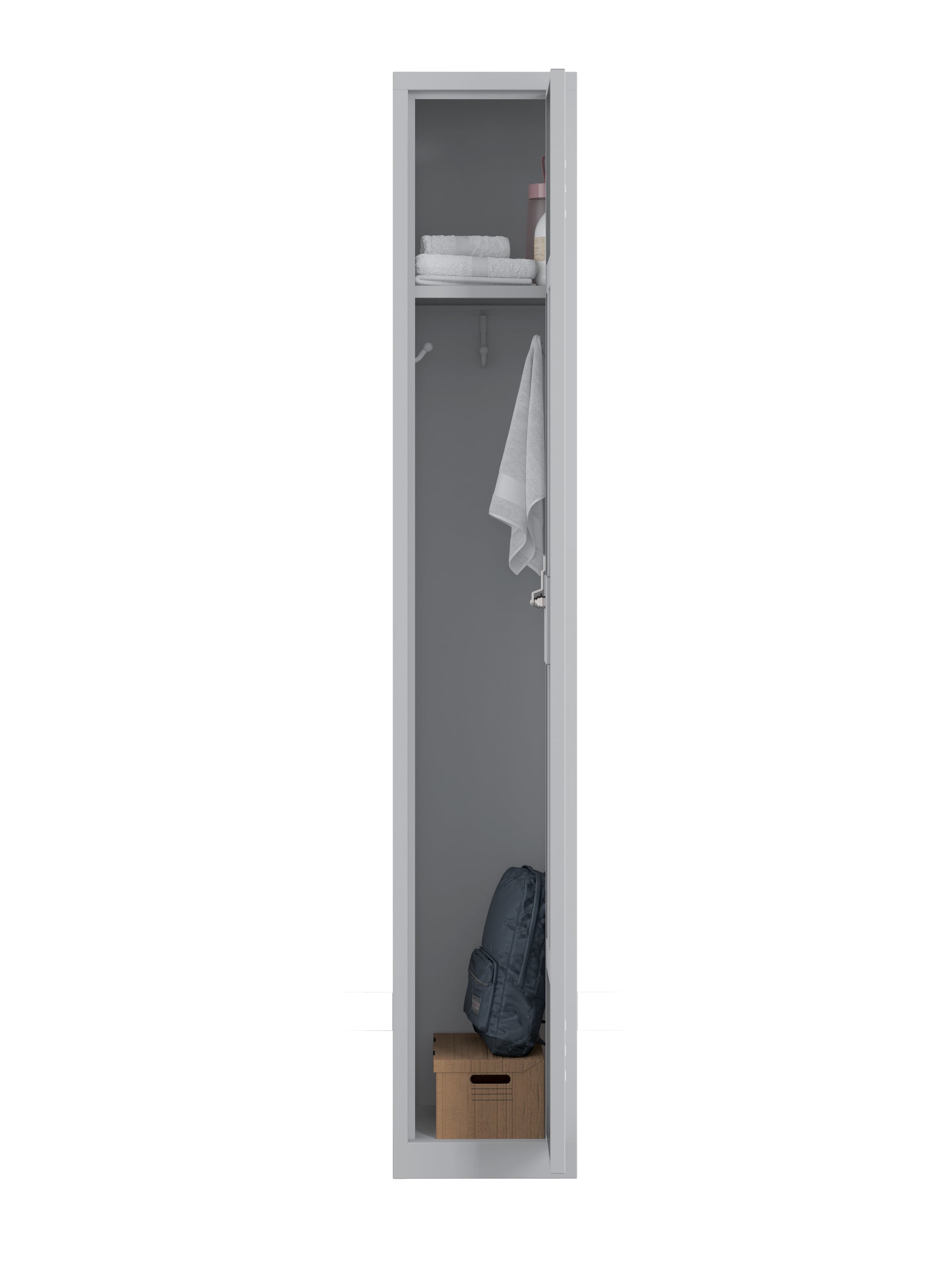 NH Series, 1-Tier Locker with Front Vents, Premium Construction, Quick Ship