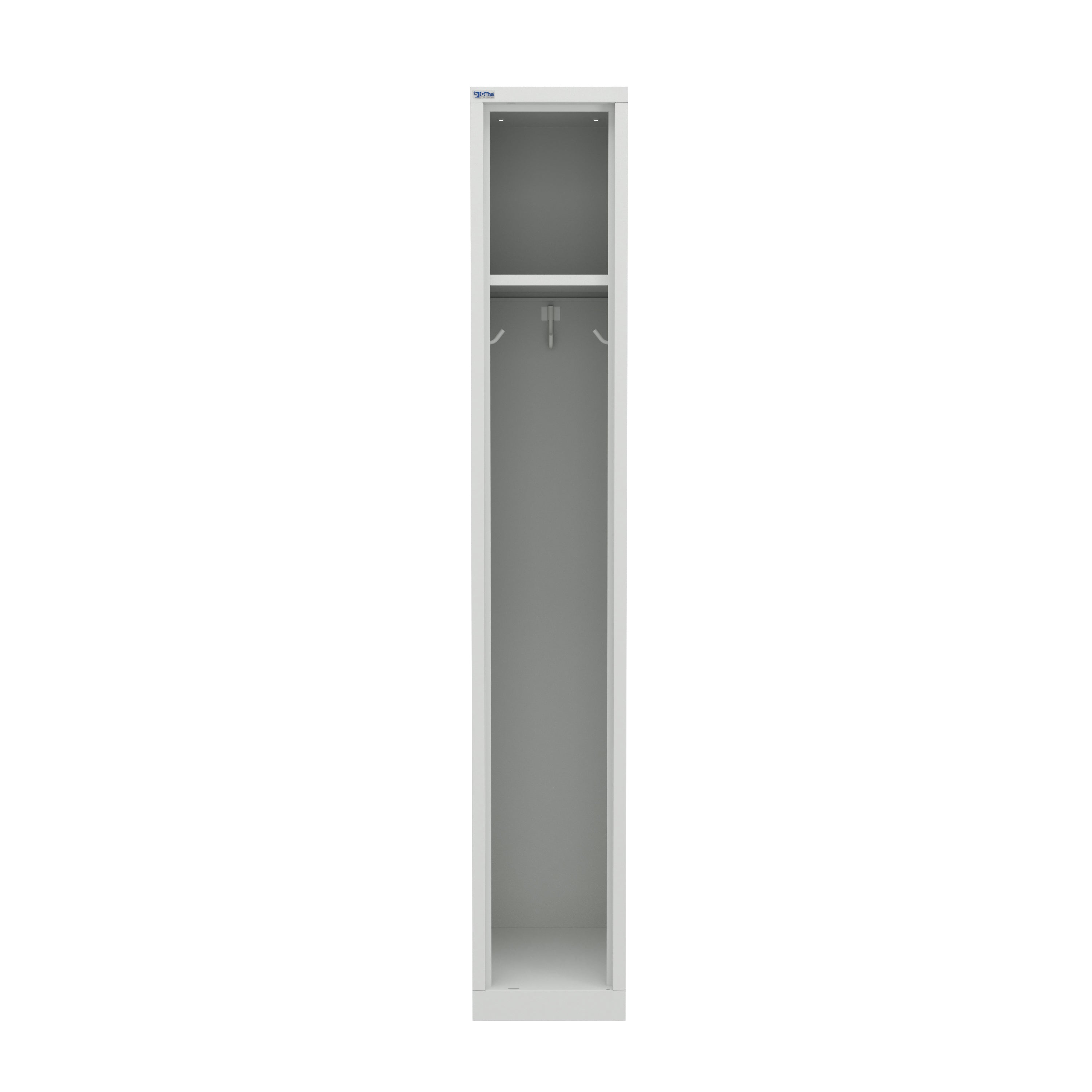 RH Series, Commercial Grade Steel 1-Tier Locker, Louver Vents, Banks of 1, 2, 3, or 4