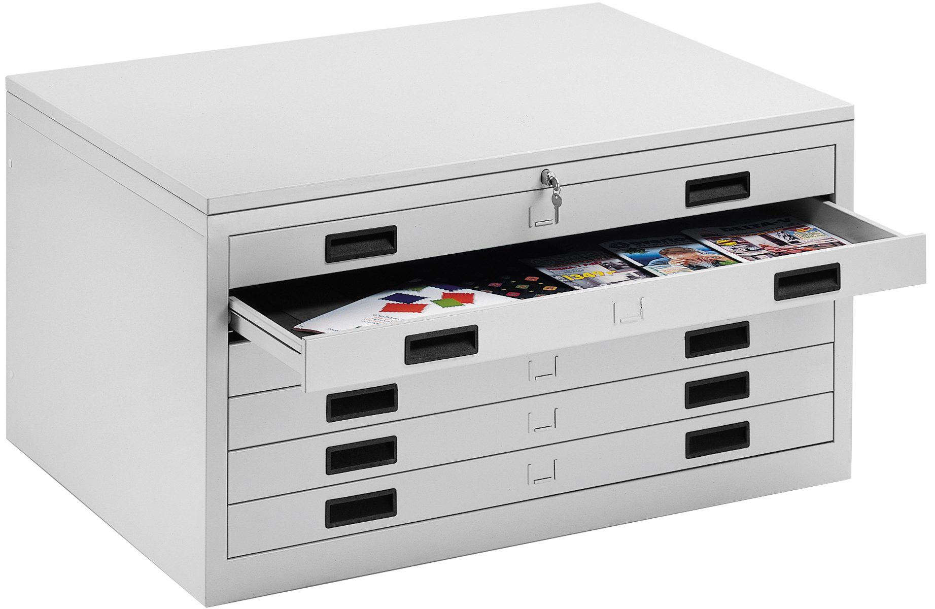 Blueprint / Flat-File Storage Cabinet, Lockable, CH Series