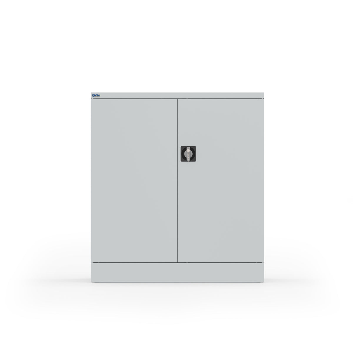 BDM 100 Metal Storage Cabinet, Flat-Pack, Lockable, Adjustable Shelves, Heavy-Duty Steel Storage