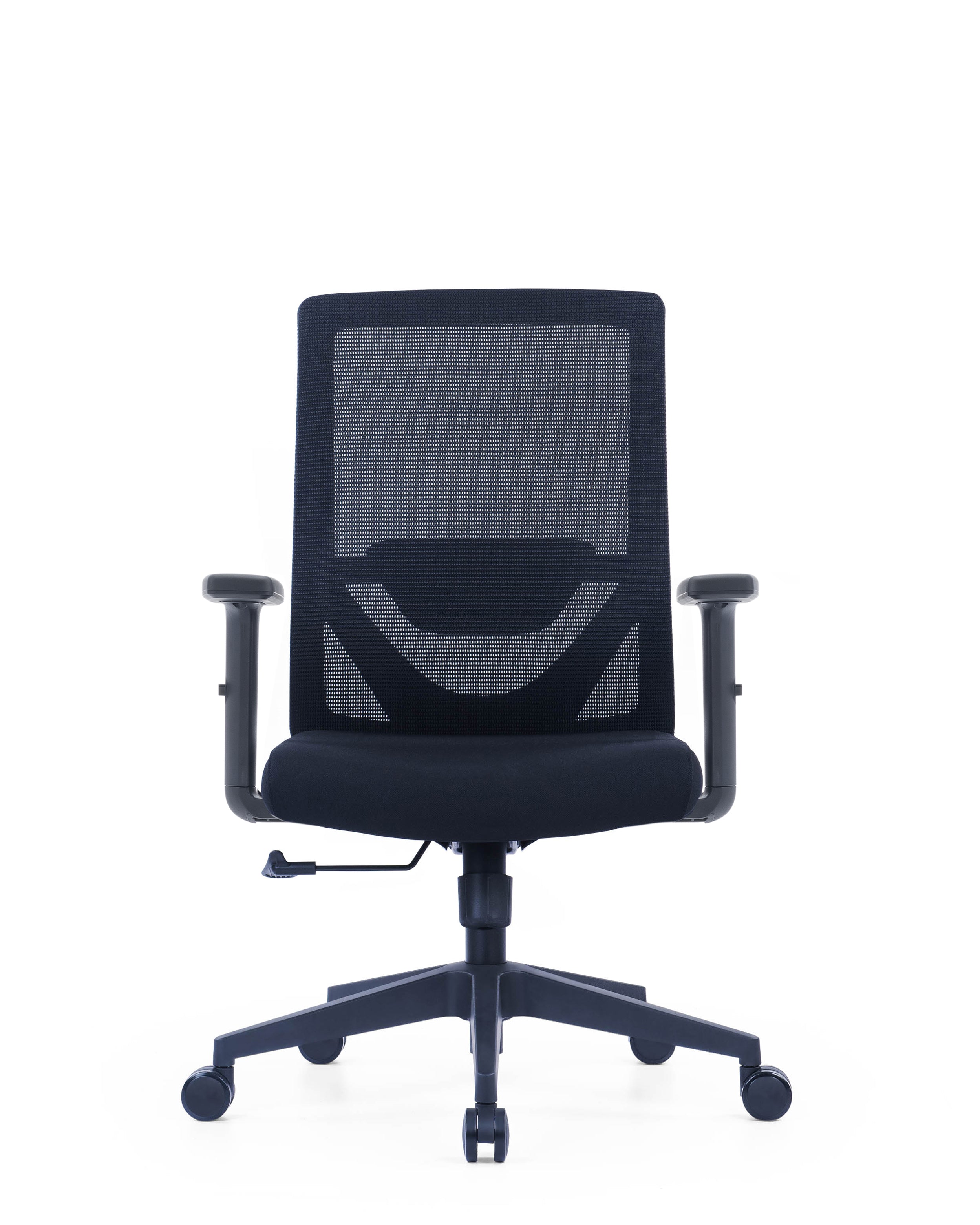 Meeting Chair with Mesh Back, Adjustable Armrests & Class-3 Gas Lift