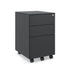 Mobile Metal Filing Cabinet with Lock – 2-Drawer or 3-Drawer Pedestal on Wheels - JMKG