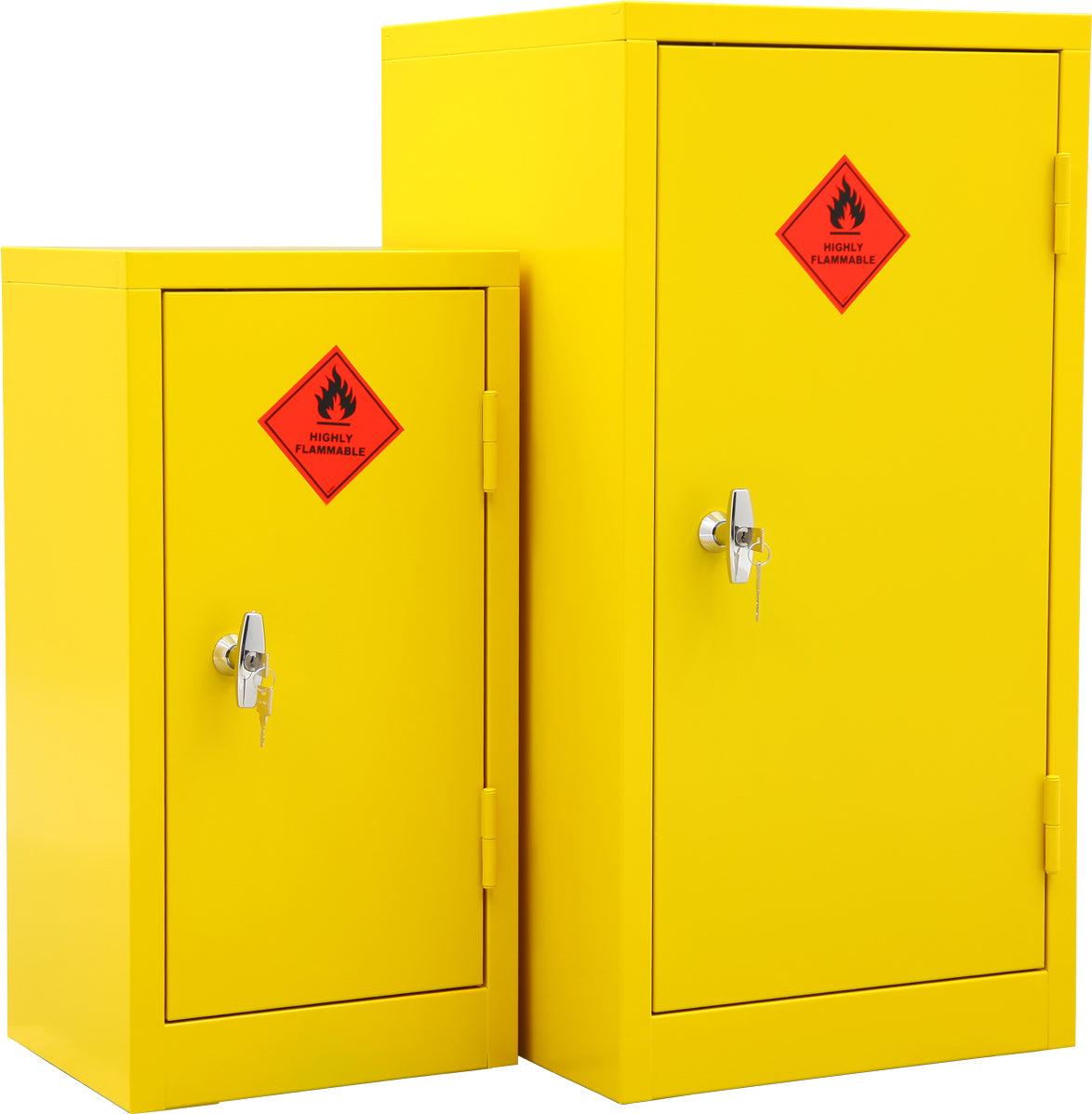 Flammable & Hazardous Storage Cabinets, Steel, Lockable, One Door, TMD Series