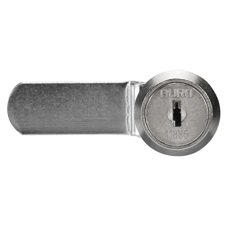 Burg Cylinder Lock with 2 Keys for Lockers & Cabinets